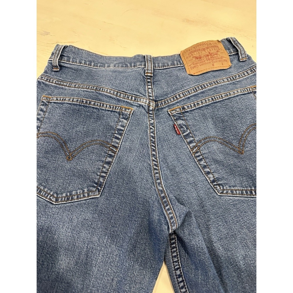 Vtg Y2K Womens ( 29X30 ) Levi's 550 Relaxed Fit Tapered Leg Denim Jeans